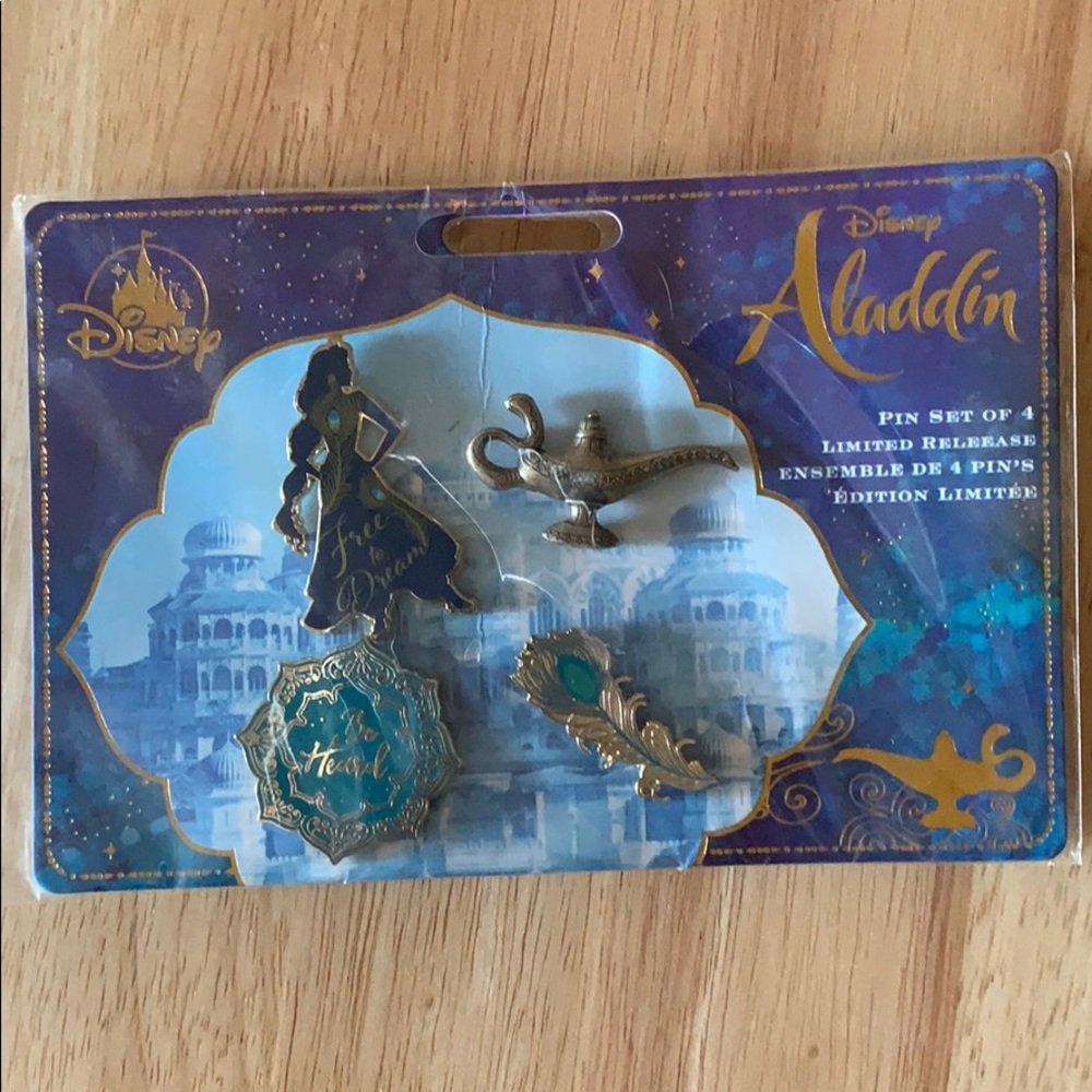 Disney Aladdin Set of 4 Pins